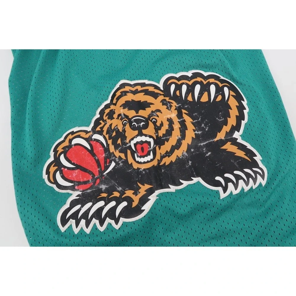 Adidas Memphis Grizzlies NBA Shorts Mens Large Teal‎ Swingman Basketball
